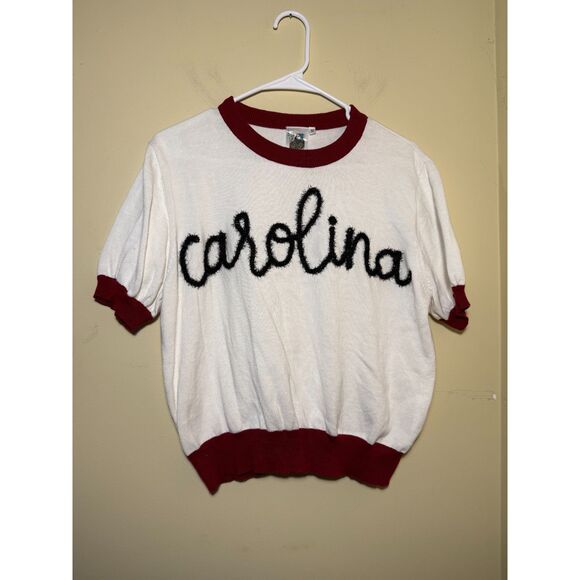 QUEEN OF SPARKLES Tops - Queen of Sparkles South Carolina Gamecocks Short Sleeve Shirt | Size Medium